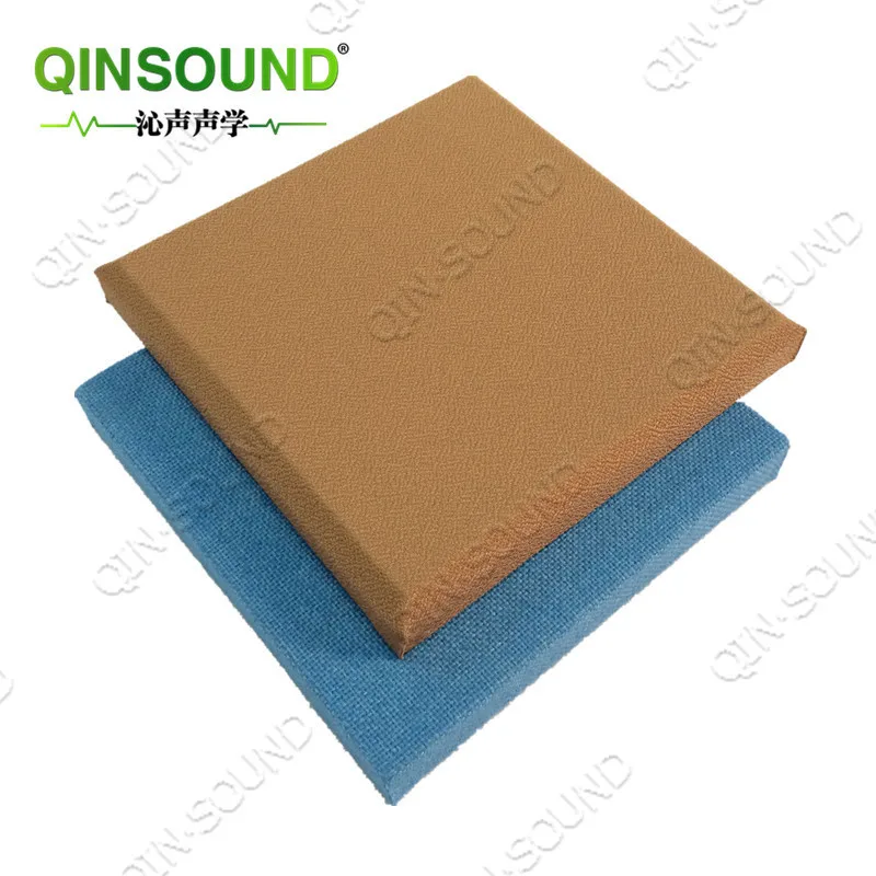 Bedroom bed wall background fireproof Soundproof system decoration acoustic wall panel fabric acoustic panel