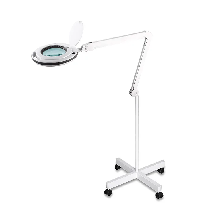 Professional Dimmable Changed Freely Magnifier Lamp Magnifying Desk Clamp Lamp Factory Price Beauty Cosmetic Lamp