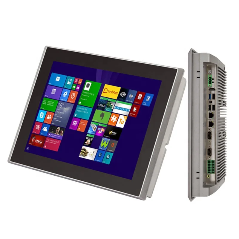 Intel 4th i5 i7 4G RAM 64G SSD высококлассный промышленный панельный ПК 6 * COM 2 LAN