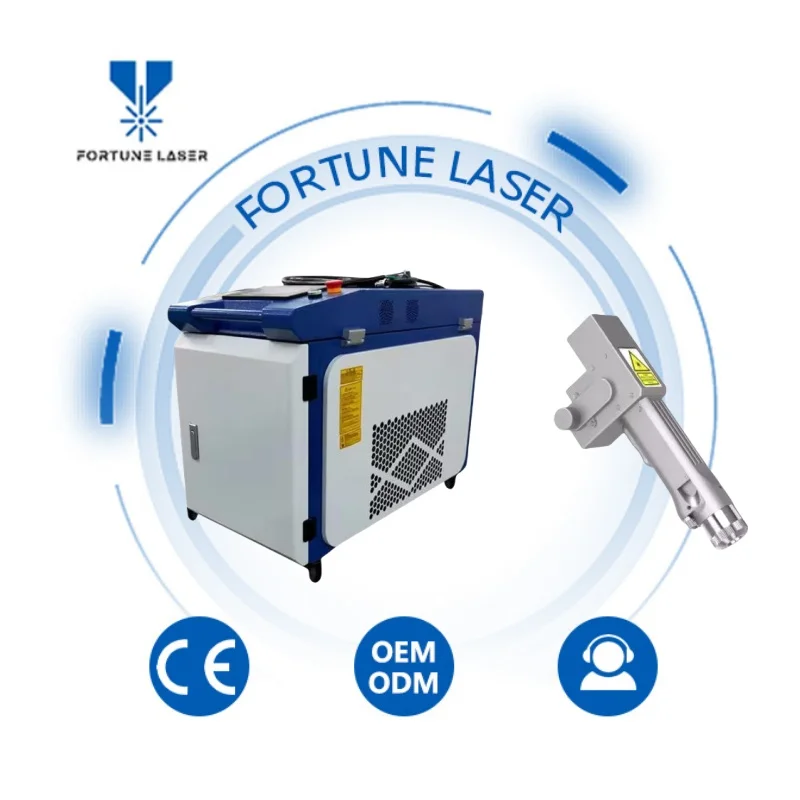 laser cleaning metal machine 1500w 2000w Rust Removal Wood Stone Aluminum Stainless Steel Glass Continuous Pulse Laser Cleaner
