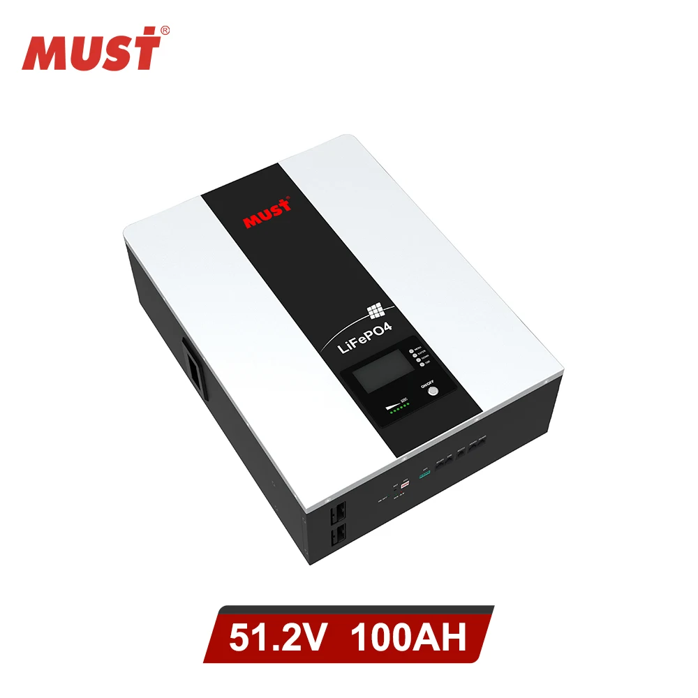 MUST LP16  24v battery power bank bateria de litio Quickly recharge lithium ion battery for solar energy generator