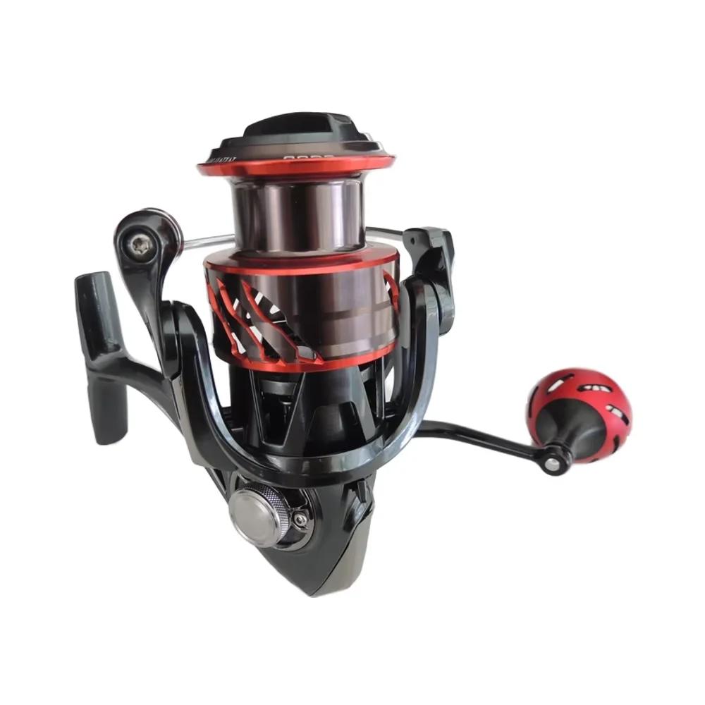 Factory wholesales New Fishing reel 3000s-6000s Fishing line Wheel Saltwater Spinning Reel Fishing Aluminum Alloy 8-10kgs Drag