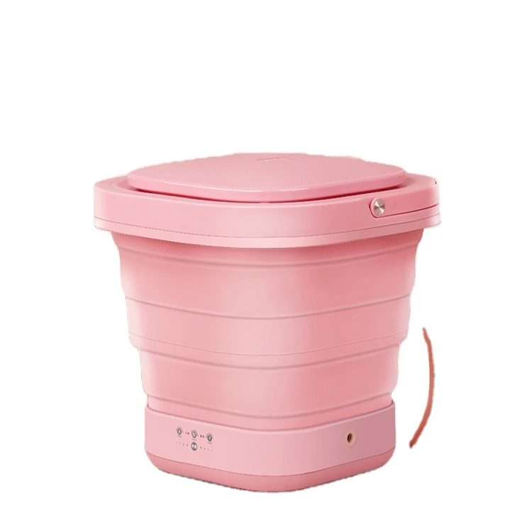 Home travel single tub laundry washer electric folding portable mini washing machine