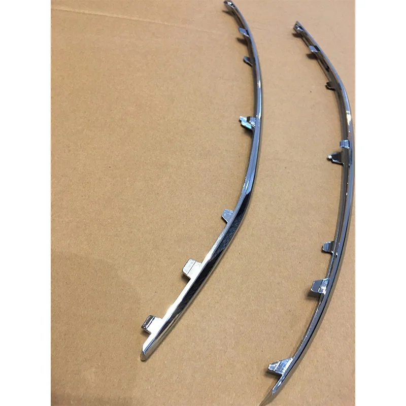 Car replacement parts chrome fog light frame bright strip for Mercedes S-class W222 2228851321 2228851421 fog light frame factor