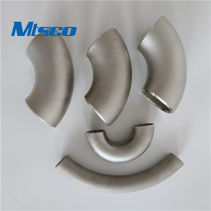 Wholesale WP316L 304 Stainless Steel Pipe Fittings 45 90 180 Degree Elbow