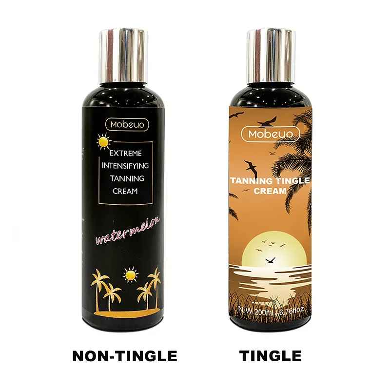 Amazon Hot Selling Tingle Tanning Cream Supplier Gold Tanning Cream Tanning Cream Dark