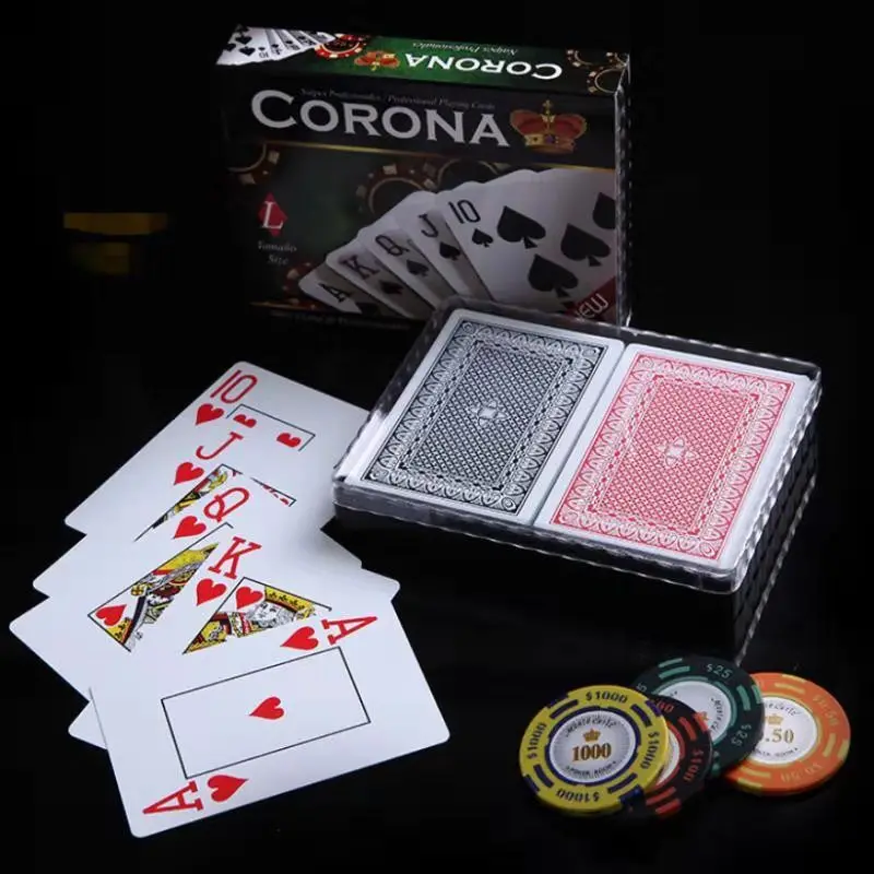 Custom  waterproof playing cards game card