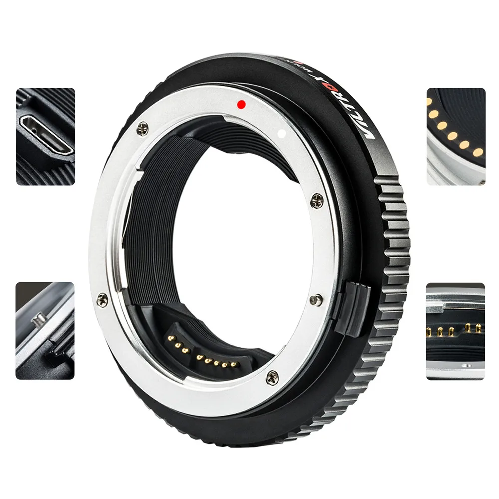 Viltrox EF-GFX AF Автофокус Крепление-адаптер для объектива USM Canon EF объективы того чтобы быть установлен отлично на Fuji GFX-крепление среднем формат