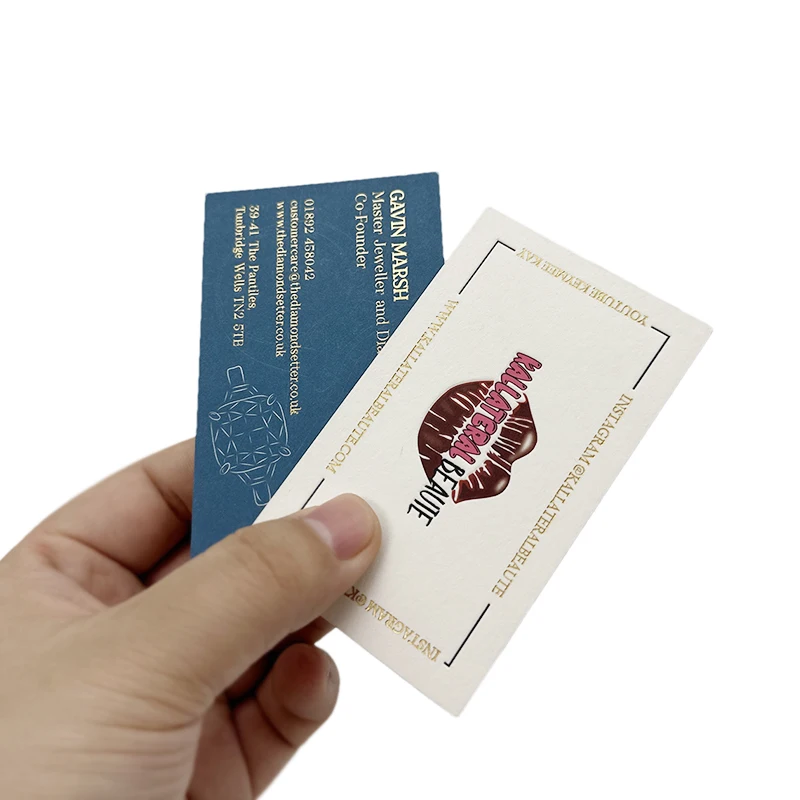 New Fashion Custom NFC Business Card Thank You Card for Small Business Printer