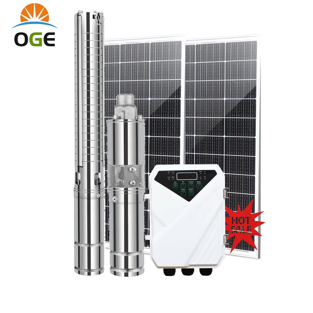 3 Inch 5.5cubic Meters Per Hour 65meters 72volts 750w 1 Hp Atts Bldc Mppt Solar Pump Controller