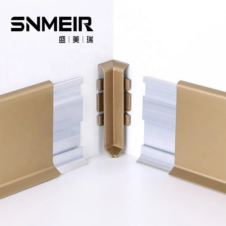 Senmry Aluminium Skirting Suppliers Custom 40CM Height Aluminum Skirting Board