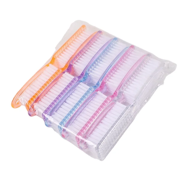 hot selling 10 PCS manicure tool brushes set french custom acrylic 100% kolinsky  nail clean brush