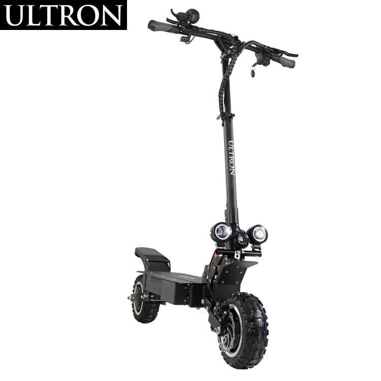 Off Road Electric Scooters Dual Motor 60V 6000W 35A 11 Inch Wheel Tire Oil Suspension High Speed High Powerful For Adults