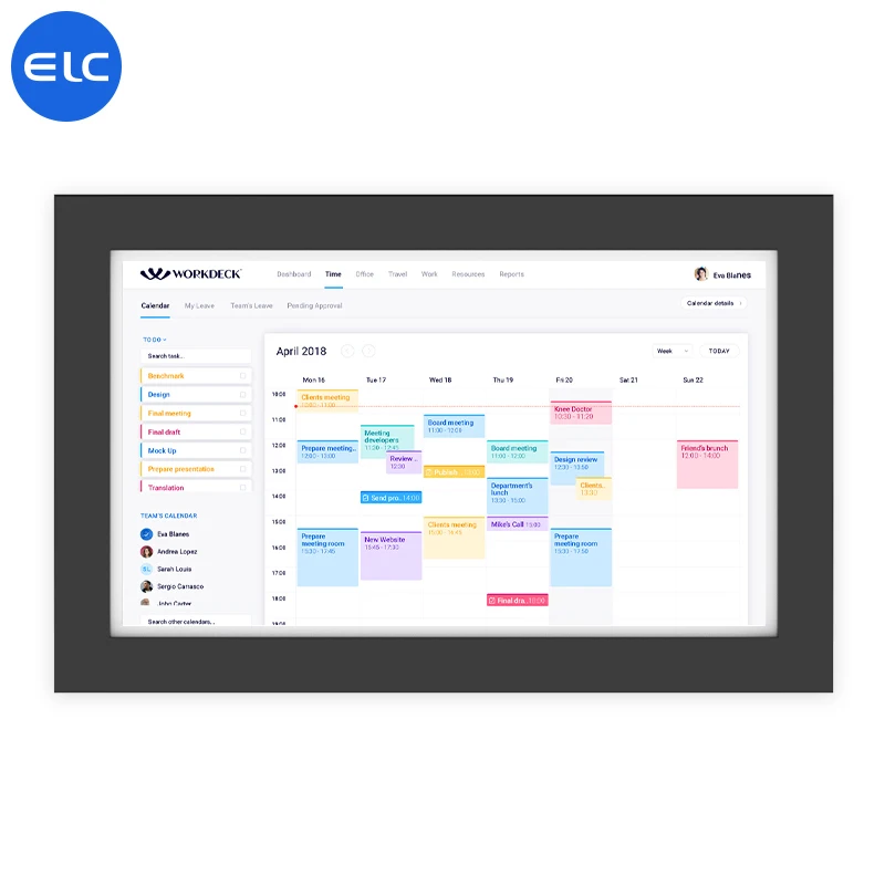 Wall mount Digital signage with Touchscreen Portable Tablet Interactive Display Touchscreen Tablet advertising display