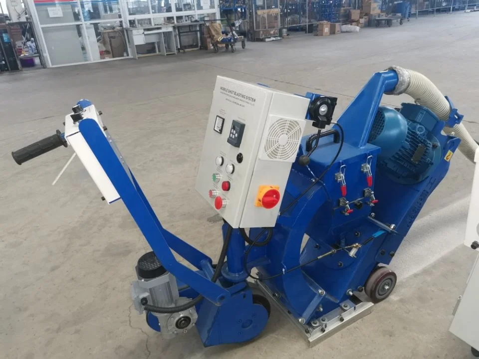 CE /ISO approved factory price China auto floor blastracs shot blasting machine