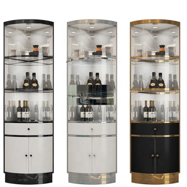 Most Popular Home/Bar Wine Cabinet Storage Cabinet Glass Wine Cabinet furniture
