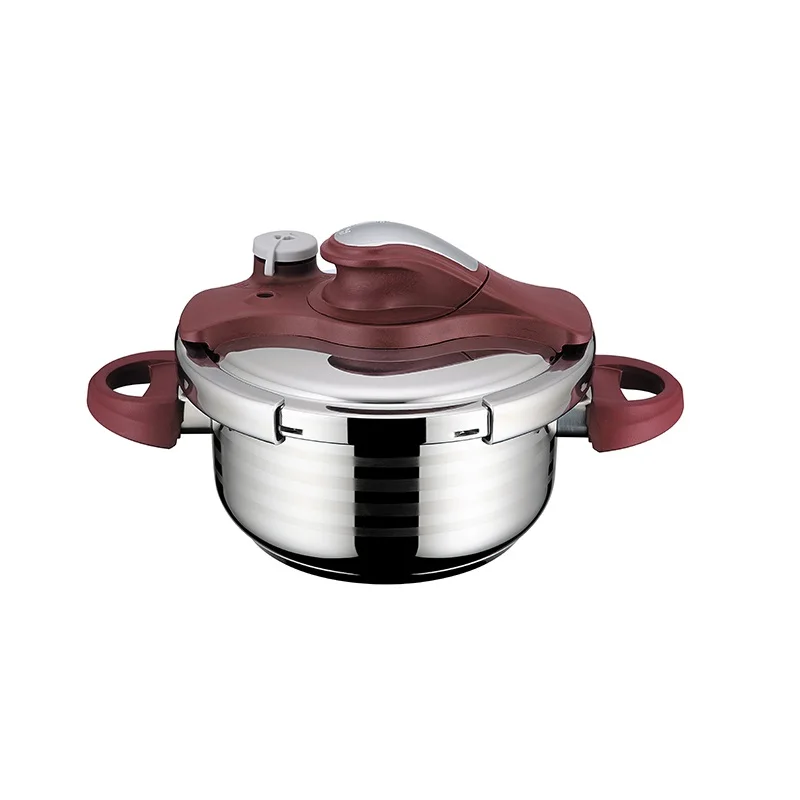 Manufacturer Wholesale Stainless Steel Black Bakelite Handle Venus I Series Pressure Cooker Pressure Pot