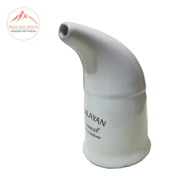 Pure Natural Himalayan Rock Salt Inhaler For Health Care Made by Best Quality Ceramic Material Having Purified Himalayan Crystal