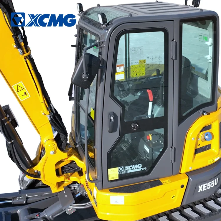 XCMG 5 ton excavator mini digger XE55U  small crawler excavators with price for sale