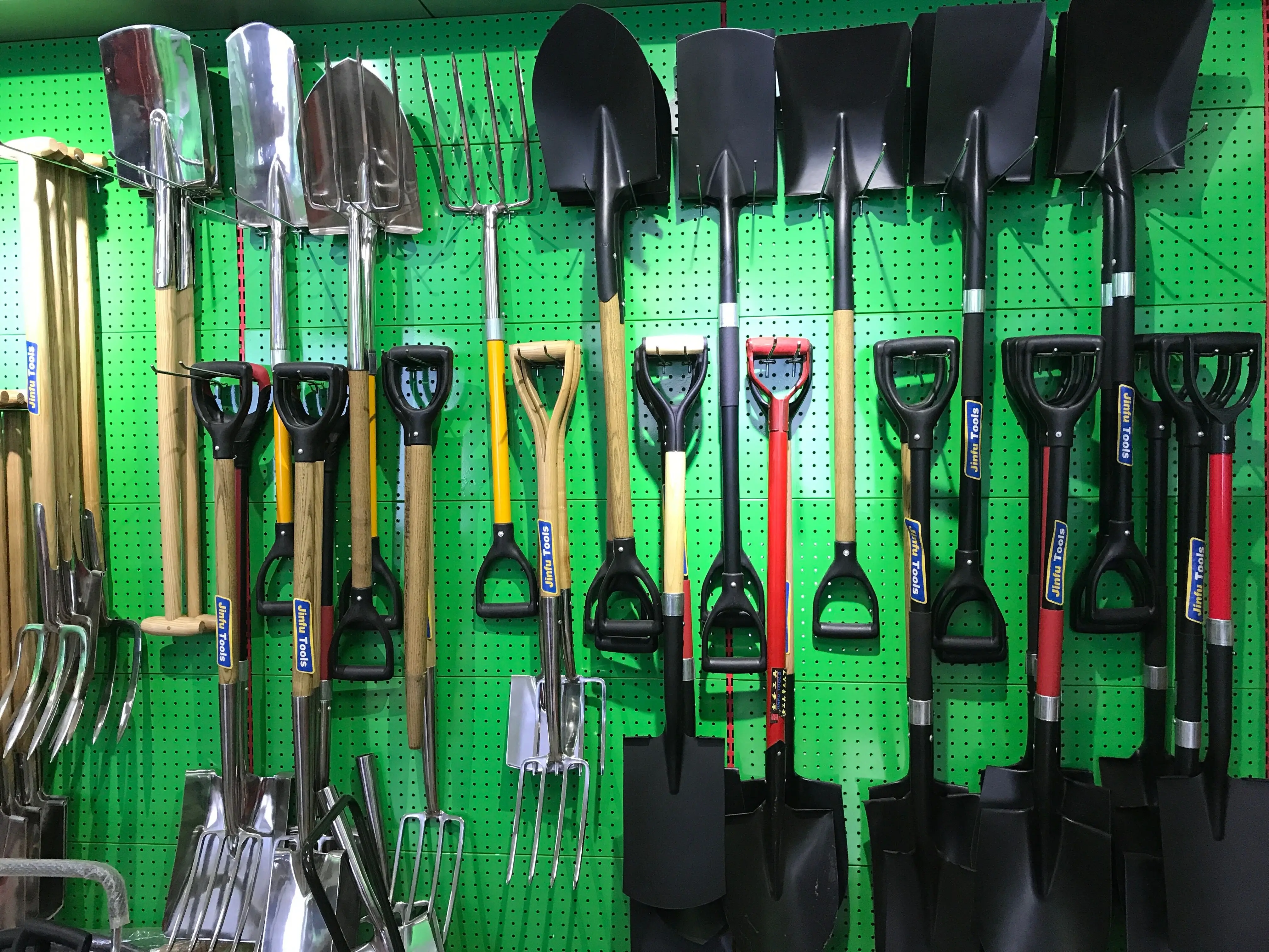 High quality painted shovel with fiber glass handle --S503L