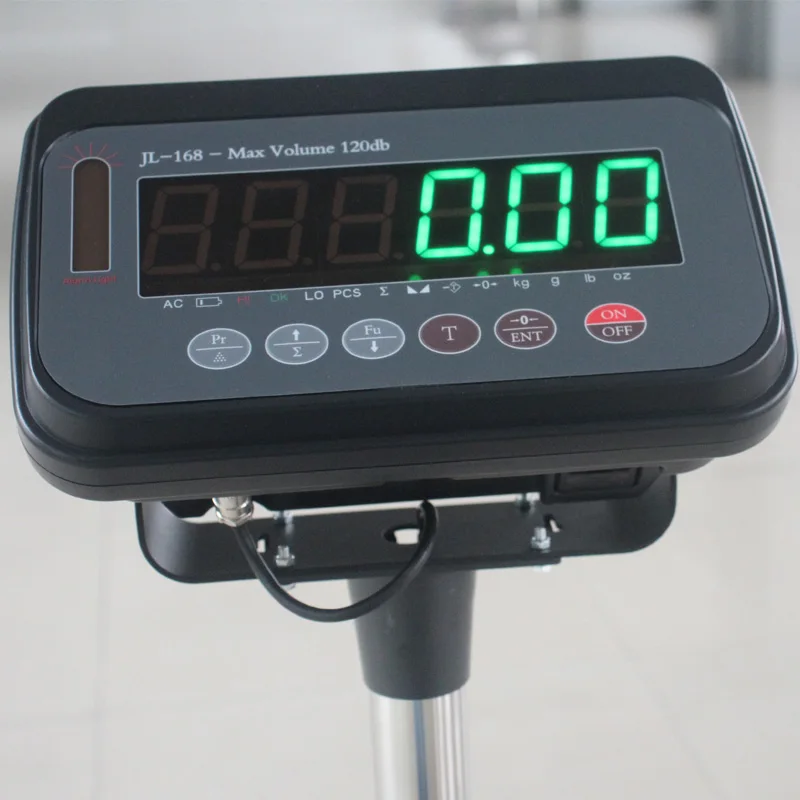 5 ton Industrial Platform Weight Scale China 5mm/6mm platform plate big digit Indicator