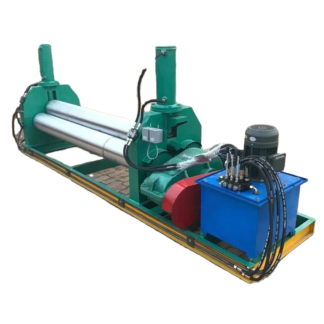 Hydraulic 3 Roller Sheet Metal Plate Roll Rolling Bending Machine For Plate Rolling Bending Machine