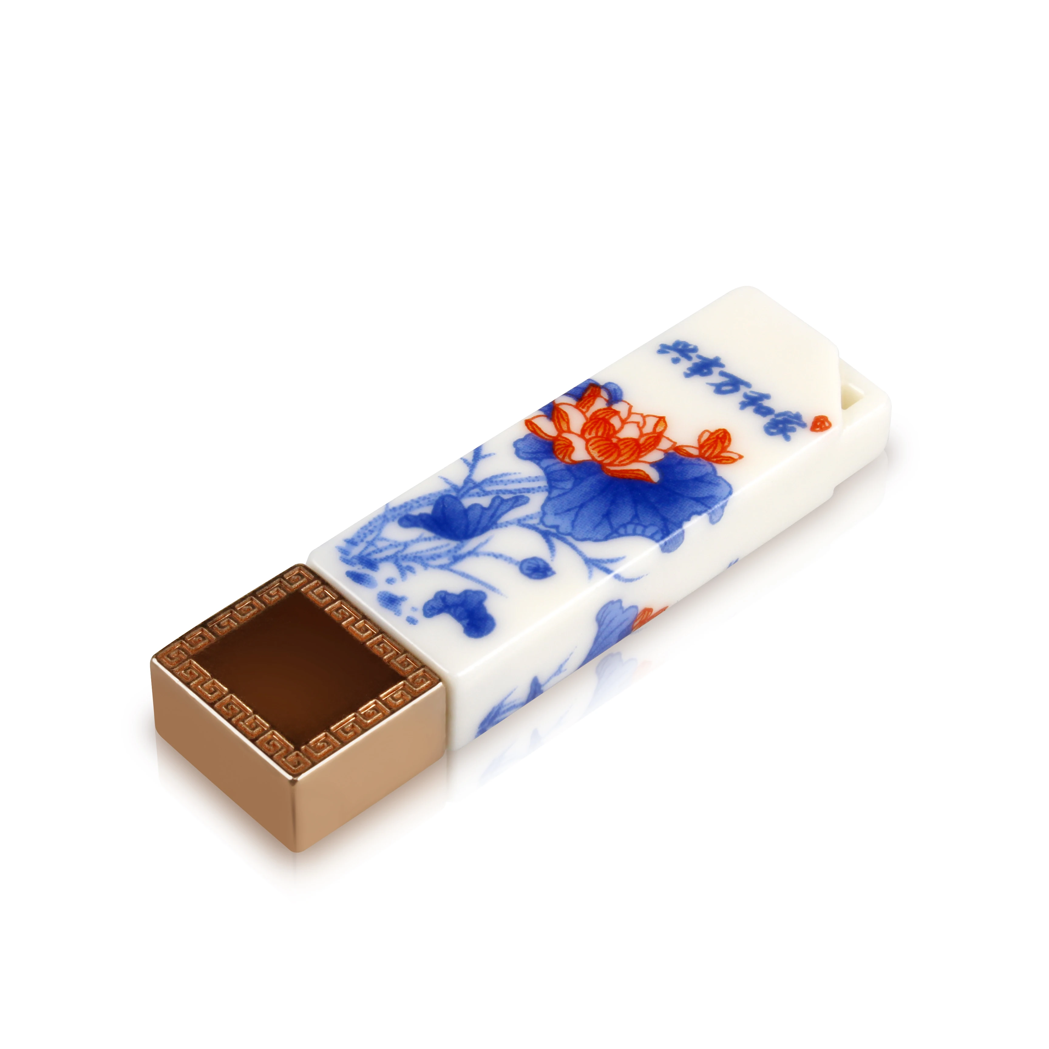 USB 2.0 ceramics custom logo 16GB 32Gb 64 GB usb stick customized flashdrive for corporate