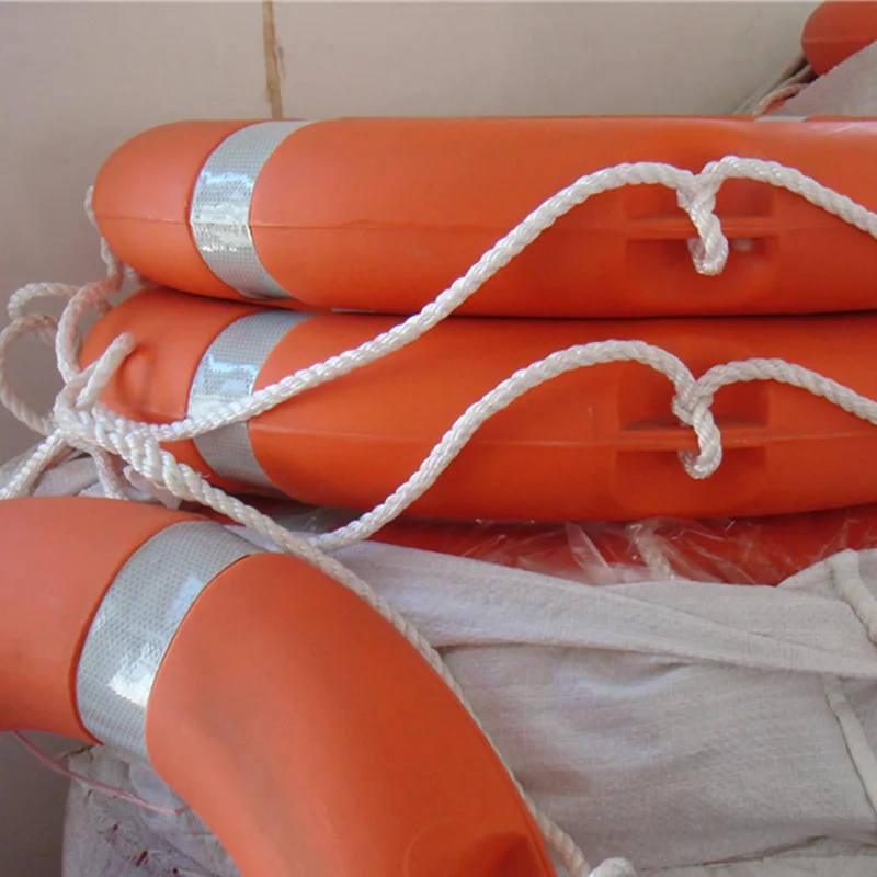 2.5/4.3kg Life Ring Buoy SOLAS Marine Safety Products with Life-buoy Rescue Line