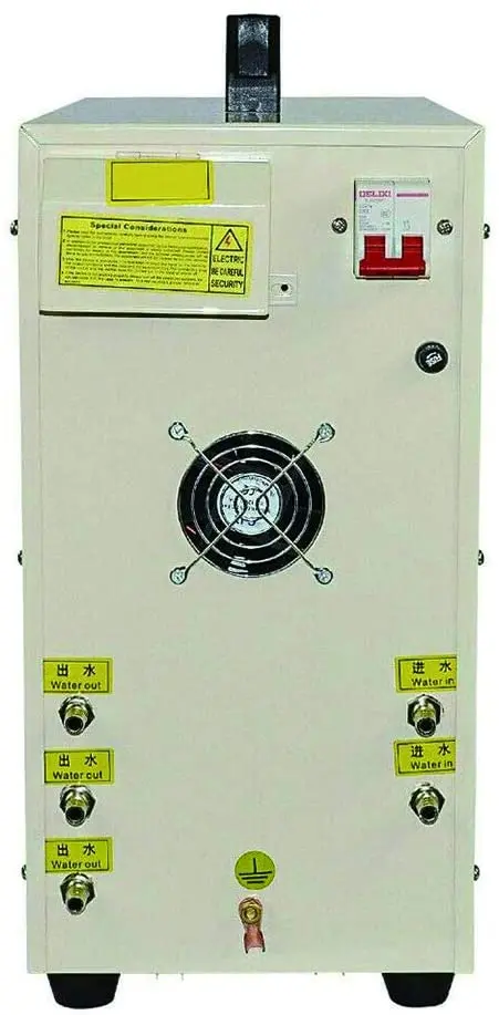 15KW 30-100KHz High Frequency Induction Heater Furnace 2200 Degree (3992 Fahrenheit) High Frequency Welding Machine Fast Heating