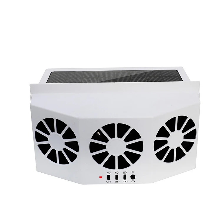 Car air condition fans Solar Power Car Auto cool fan