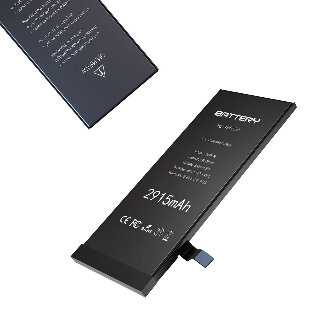 Li-ion Polmer 2915mah Battery for iPhone 6 Plus Replacement Battery