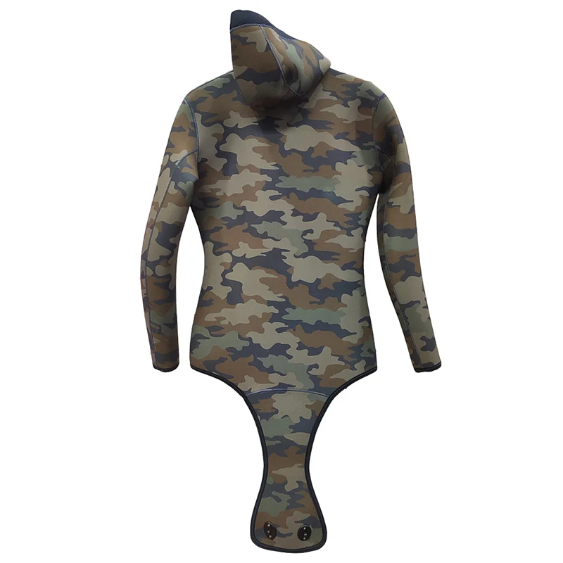 
Open Cell Spearfishing Load Pad Canyoning 7mm Camouflage Camo Dive Hooded Suit 7 Mm Wetsuits 
