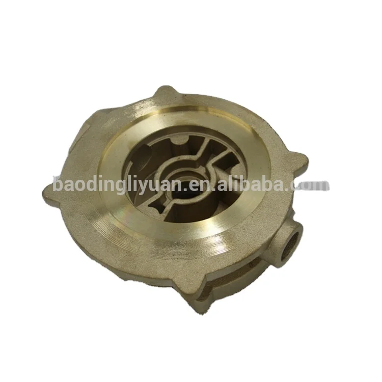Hebei Liyuan  copper castings brass All kinds of hardware product open double pump impeller impeller pump
