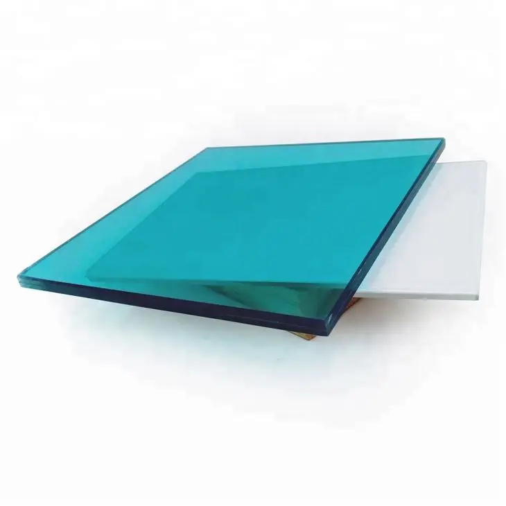 ocean blue laminated glass