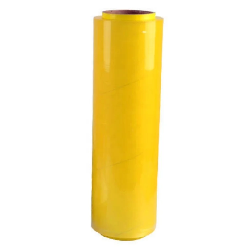 pvc food cling film extended wrap pe stretch film 17 micron 23 micron for meat mushroom