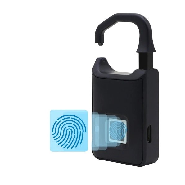 Электронная умная дверная ручка из нержавеющей стали с цифровым отпечатком пальца для велосипеда, шкафа, велосипеда, электронный дверной замок с отпечатком пальца