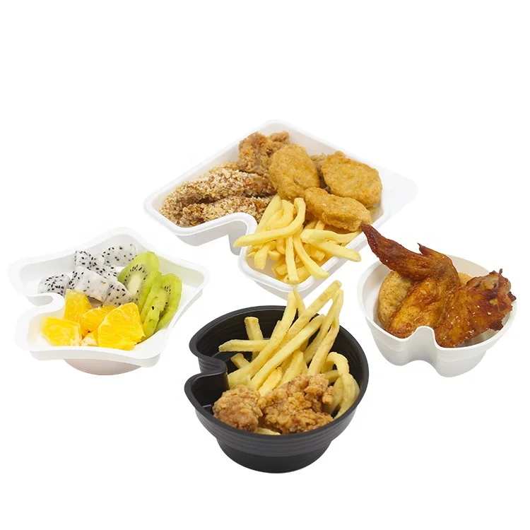  LOKYO beverage share cup top take away food container fruit tray disposable plastic