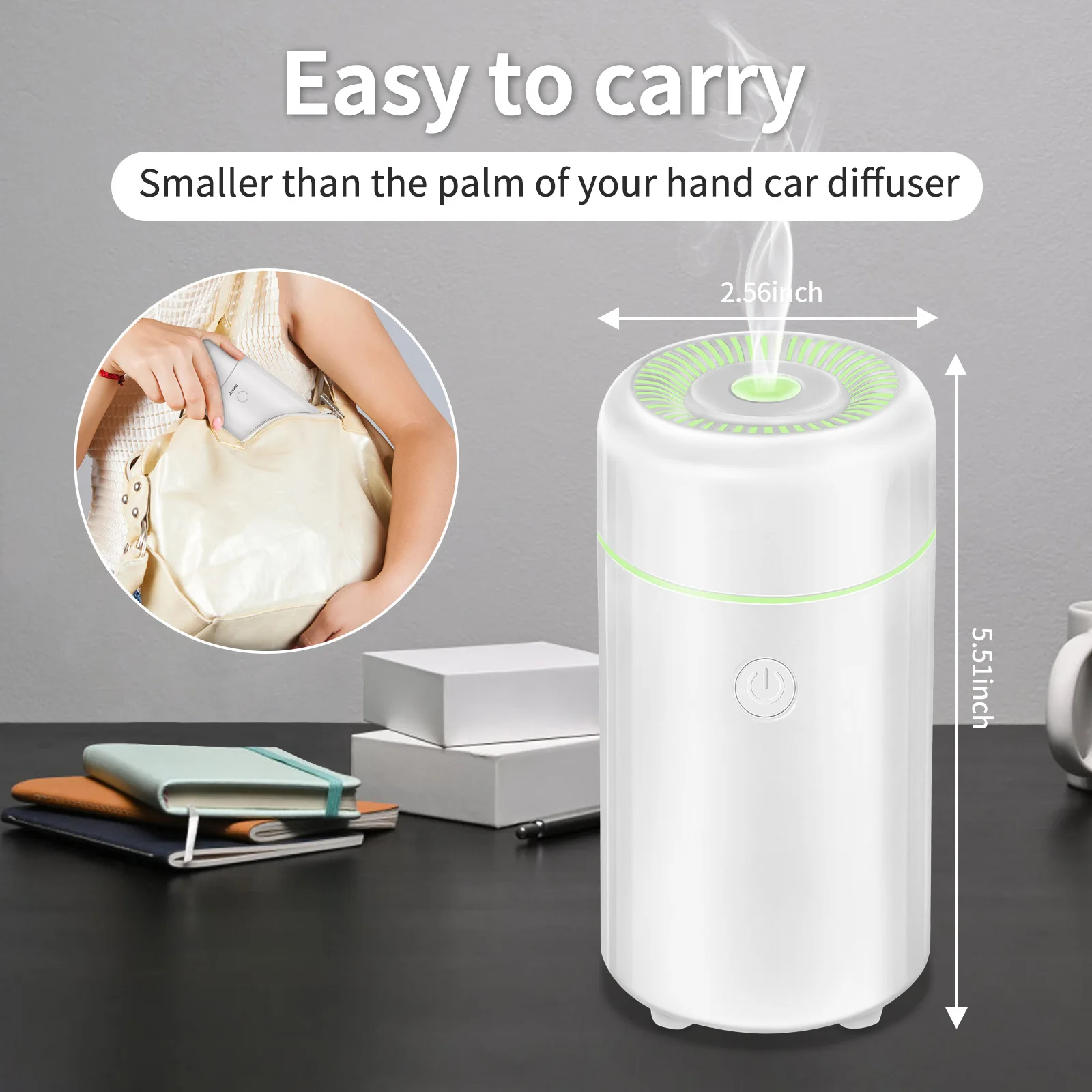 OWNSWING Humidifier Home hotel desktop fog mute usb Air humidifier Aromatreatment machine