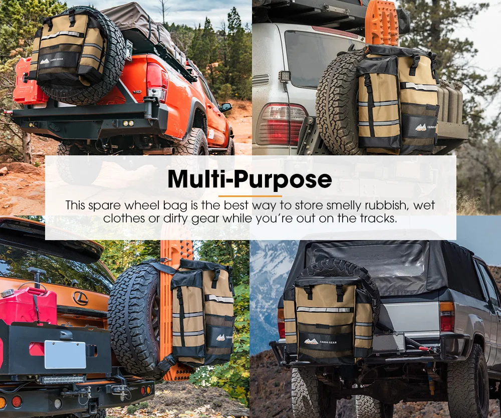 SAN HIMA 4x4 запасное колесо для грязного снаряжения Сумка кемпинга большая емкость мешки мусора