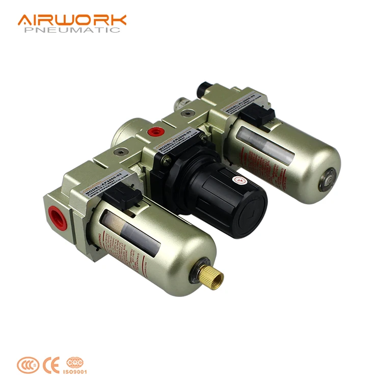 AC3000-03D  pneumatic parts air line filter regulator automatic pneumatic grease lubricator unit combinations