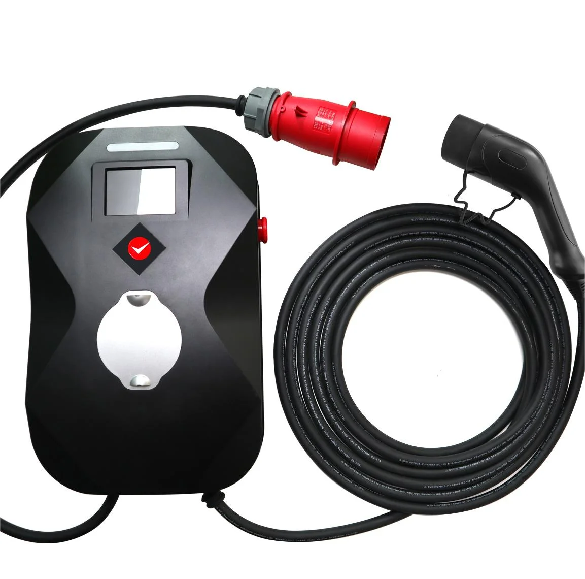 22kw max Charging Station Wallbox Ev Charger 32A Battery Charge Pile 32a 22kw Ev Charger Car Charger Fast mounted AC