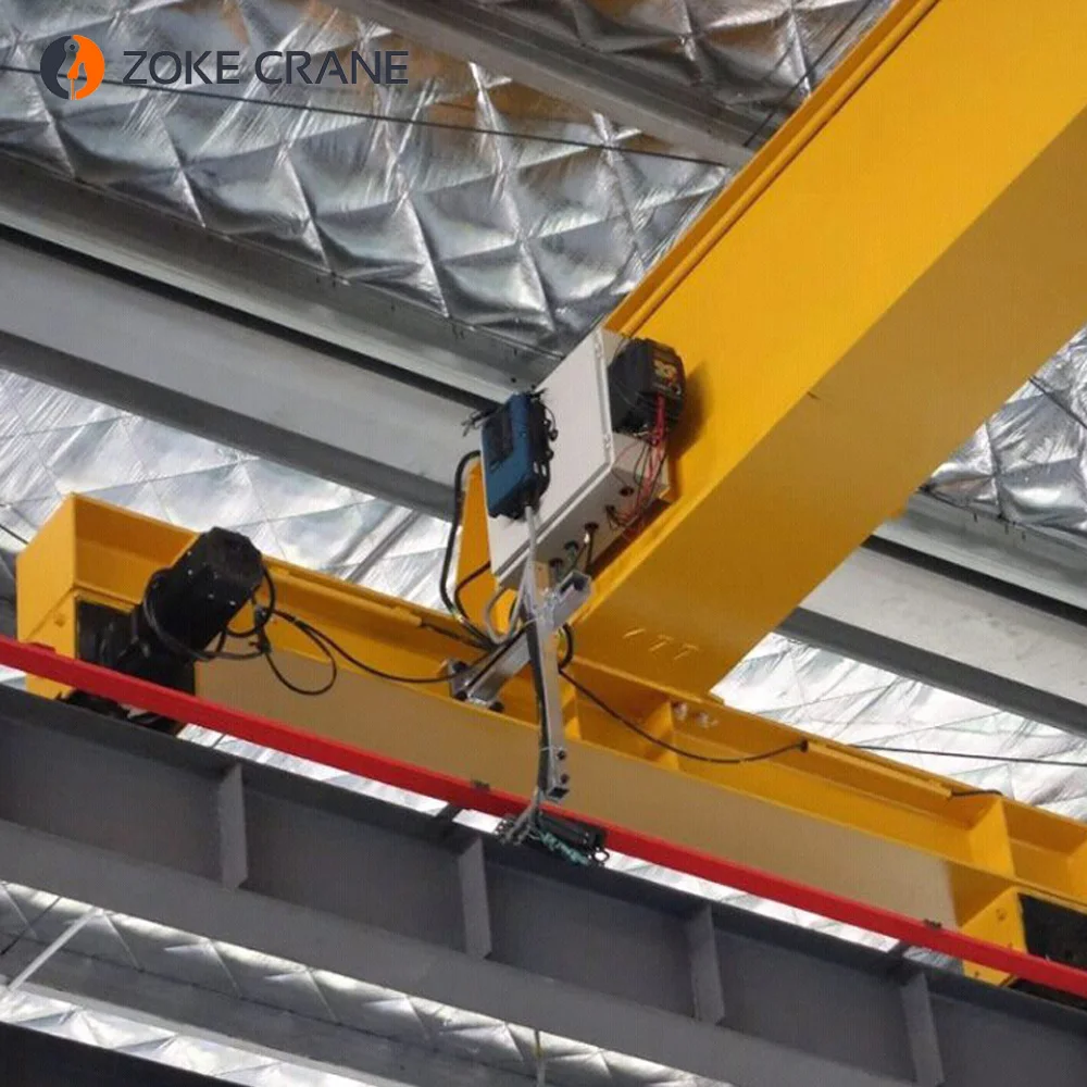 ZOKE кран 5 тонн, 10 тонн, 15 тонн, Электрический подъемник, однобалочный мостовой кран