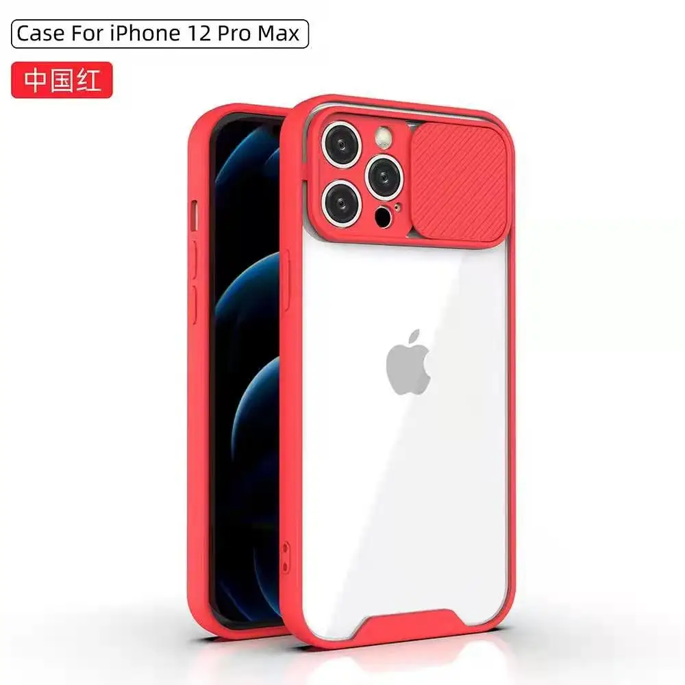 Honatop Clear Sliding Window with full camera protection phone Case For Infinix  S16/ HD Smart 2021/Zero-8-X687