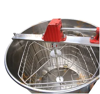 6 frames manual honey shaking machine Manual Honey Extractor Separator machine