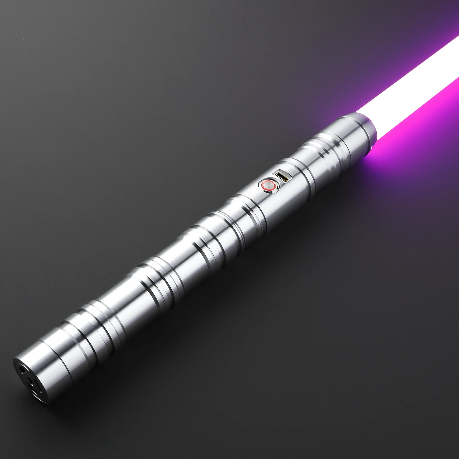 LGT SABERSTUDIO metal hilt heavy dueling neopixel blade infinite color changing lightsaber with smooth swing for star the wars