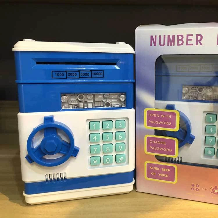 Лидер продаж 2024 Электронная Копилка безопасная копилка для денег детские цифровые монеты безопасные банкоматные копилки