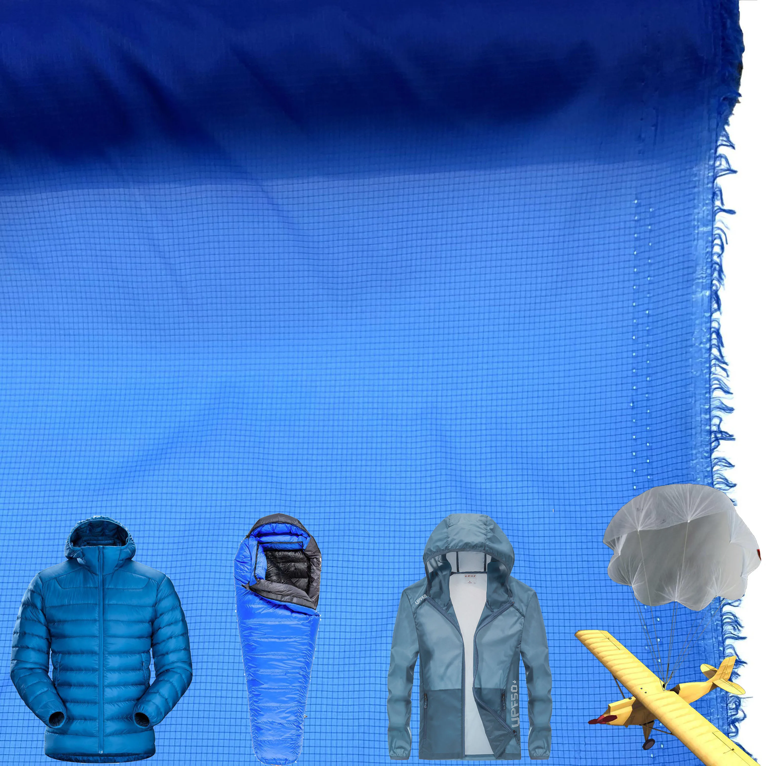 waterproof nylon cloth autumn and winter down jacket down sleeping bag fabric
