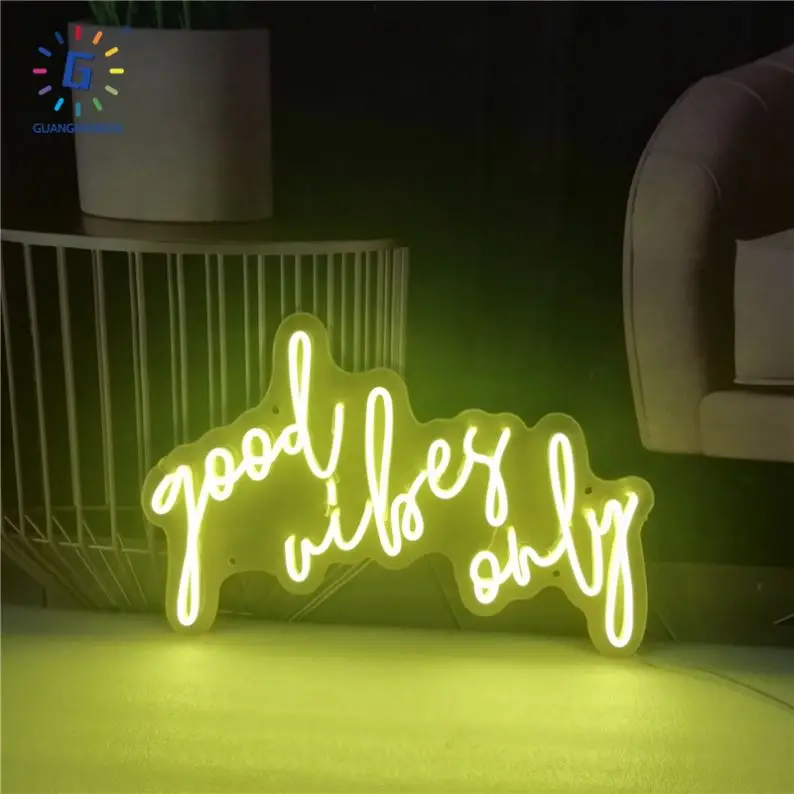 Wholesale Glow Neon Sign Keychain 2024