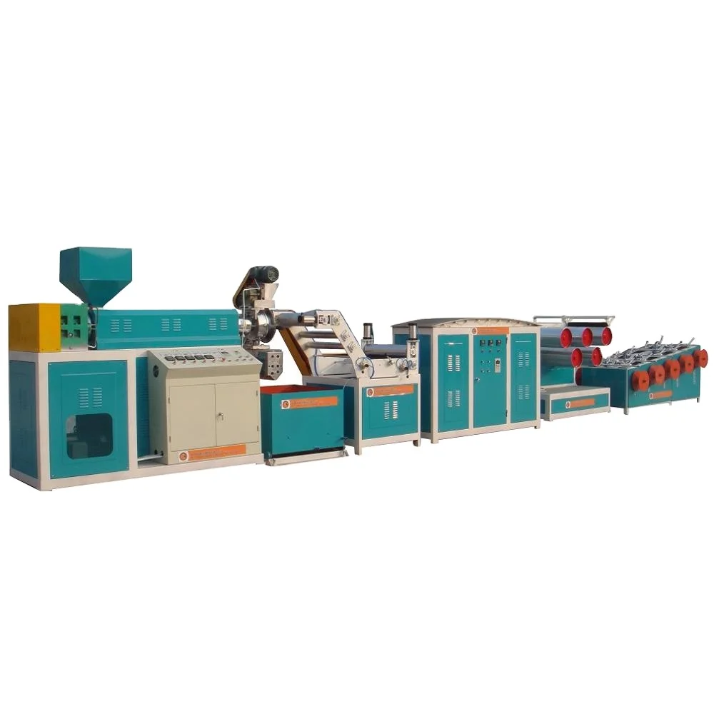 Tearing Film pp fiber production line for pp split film extruding making machine