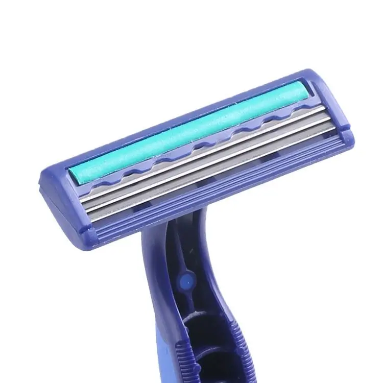 Oem Private Label Shaving Custom Logo Safety Straight Disposable Triple Blade Shaving Razor